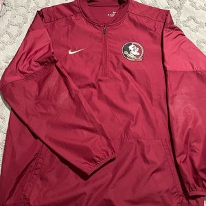 FSU Nike Storm Fit Half Zip Pullover